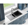 Мойка OMOIKIRI SAKAIME 86-2-EV Tetogranit/эверест 4993204