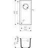 Мойка OMOIKIRI BOSEN 20-U-EV Tetogranit/эверест 4993228